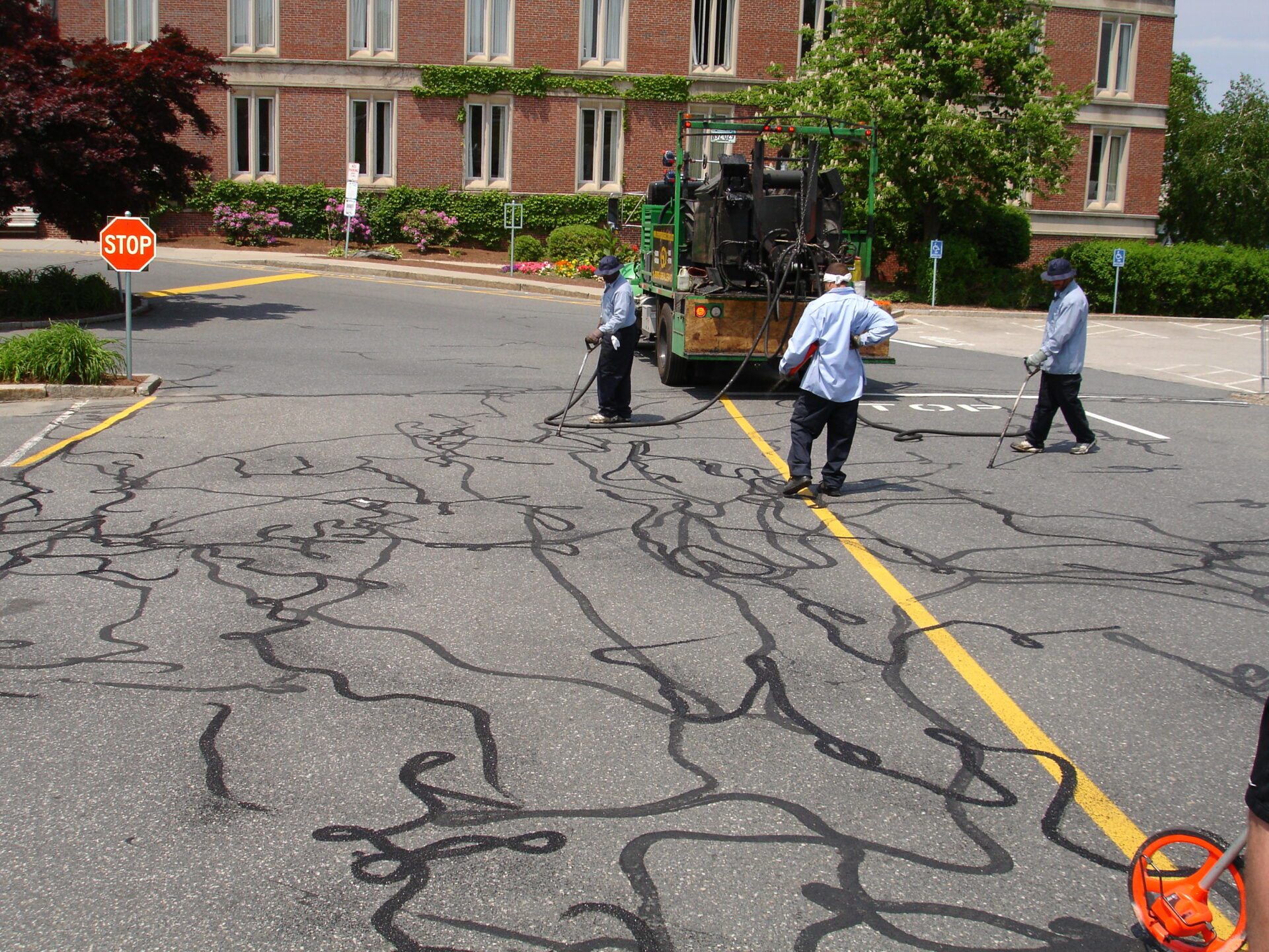 crack sealing